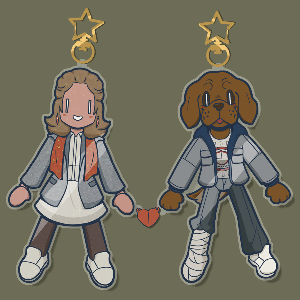 Charles and Beatrice Magnetic Charms