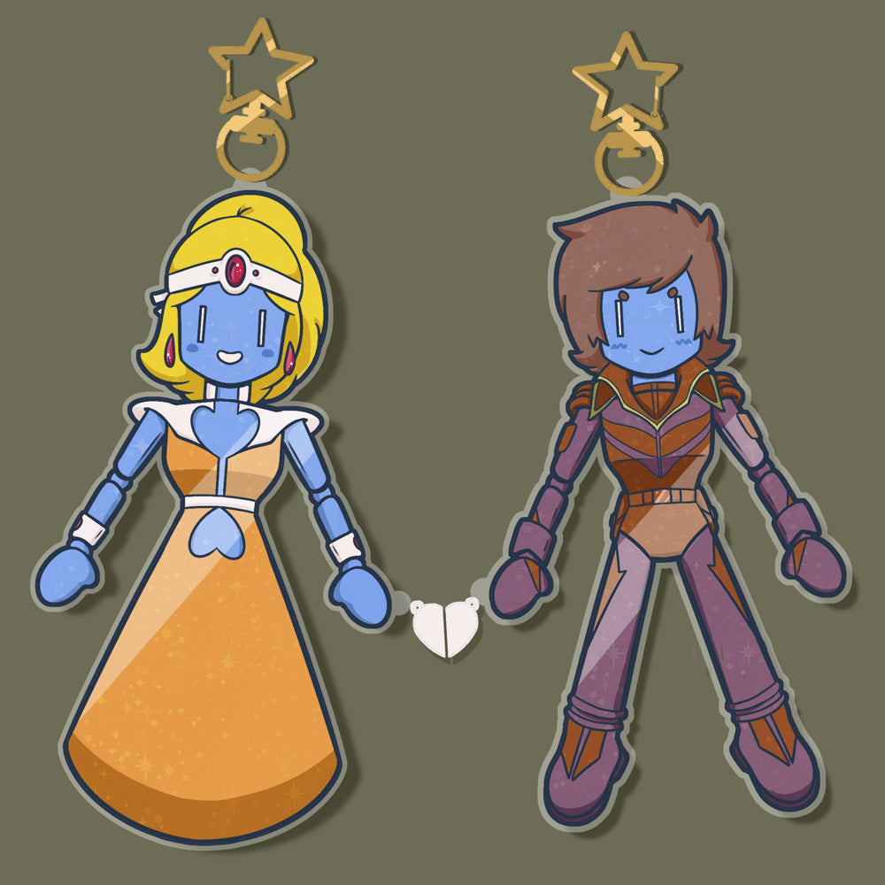 Shep and Stella Magnetic Charms