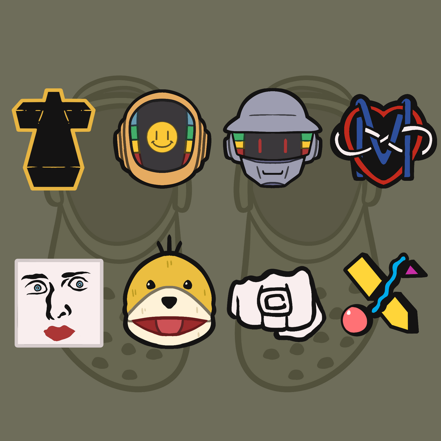 French House Shoe Charms